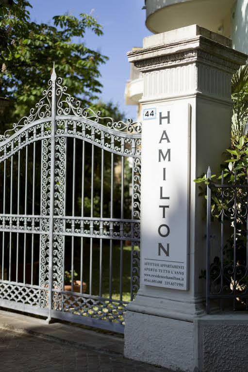 Residence Hamilton Риччоне Экстерьер фото